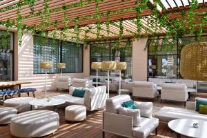 Hilton Taghazout Bay Beach Resort & Spa的休息区