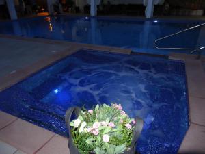 Bazén v ubytovaní Villa Kalmar - Heated pool and spectacular sea view alebo v jeho blízkosti