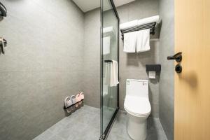 Koupelna v ubytování Shanghai Meihao Premium Journey Hotel - Shanghai International Tourism Resort Store