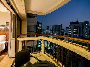 Uma varanda ou terraço em Grand Mercure SP Itaim Bibi