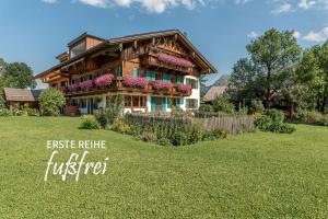 Aed väljaspool majutusasutust Das Bäckergut am Haldensee