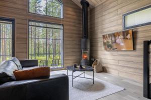 Χώρος καθιστικού στο Villa Hankielämä B