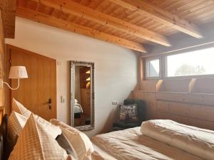 Postel nebo postele na pokoji v ubytování Penthouse Sonnenplatzl