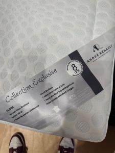 a close up of a package of a mattress at Appartement dans Maison de Maître in Schiltigheim +2 photos