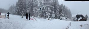 Chata u Vachtů durante l'inverno