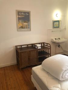 Cama o camas de una habitación en Villa Triton - Vue mer