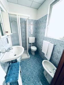 Koupelna v ubytování Cà Masawalsa Hotel