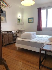 Postel nebo postele na pokoji v ubytování Villa Triton - Vue mer