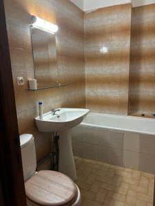 Koupelna v ubytování Appartement Rusp