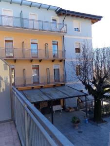 Balkón nebo terasa v ubytování Hotel Garden