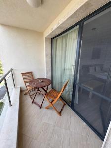 Balkón nebo terasa v ubytování Family Hotel Serenity Palace