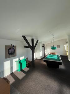 Biliár nebo kulečník v ubytování Hotel Albert - RETRO