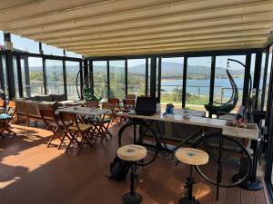 Balkón nebo terasa v ubytování Family Hotel Serenity Palace