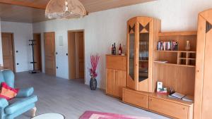 Η κουζίνα ή μικρή κουζίνα στο Ferien im Winzerhaus