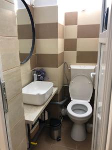 Ένα μπάνιο στο Apartament 3 camere 6 -7 Pers Craiova
