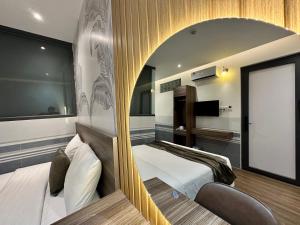 Postel nebo postele na pokoji v ubytování ON Hotel