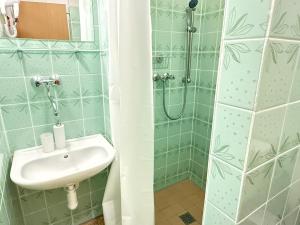 Koupelna v ubytování Hotel JISKRA na Čeladné