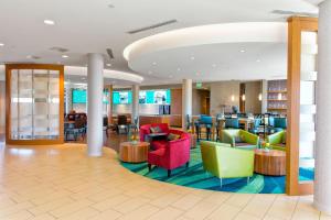 Χώρος καθιστικού στο SpringHill Suites by Marriott Bellingham