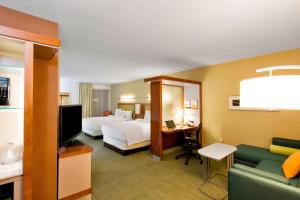 Μια τηλεόραση ή/και κέντρο ψυχαγωγίας στο SpringHill Suites by Marriott Bellingham
