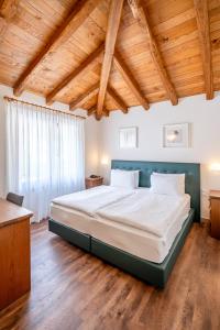 Postel nebo postele na pokoji v ubytování Hotel Il Castagno