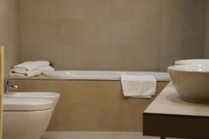 Koupelna v ubytování Aparthotel Tycho de Brahe