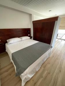 Postel nebo postele na pokoji v ubytování Motherhome