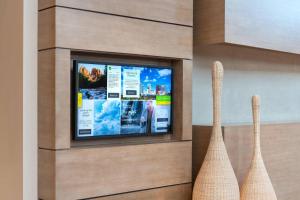 TV a/nebo společenská místnost v ubytování Residence Inn by Marriott Phoenix Downtown