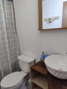 Koupelna v ubytování Temporada de verano Puerto Varas