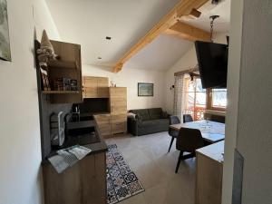 Kuchyňa alebo kuchynka v ubytovaní Appartement Grubhof