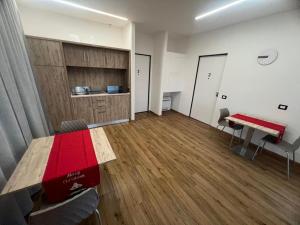 Kuchyň nebo kuchyňský kout v ubytování B&B La Quarantola