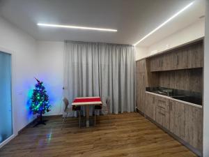 Kuchyň nebo kuchyňský kout v ubytování B&B La Quarantola