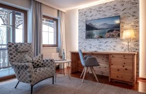 Posezení v ubytování Hotel der Wiesenhof