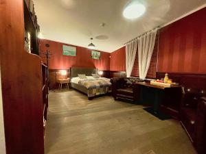 Postel nebo postele na pokoji v ubytování Aparthotel Tycho de Brahe