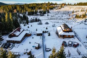 Cabana Refugiul Alpin Beliș v zimě