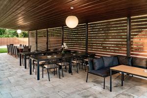 Un restaurant sau alt loc unde se poate mânca la Tisza Lux Resort