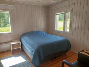 Postel nebo postele na pokoji v ubytování Palju Joutsen Pesä