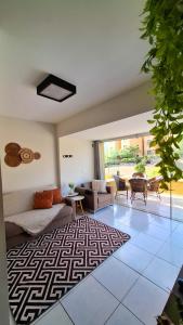 Posezení v ubytování Flat 212 - Winterville Gravatá + 28 fotografií