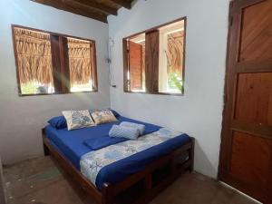 Postel nebo postele na pokoji v ubytování Luna azul