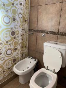 Koupelna v ubytování Alta vista casa de campo Tanti