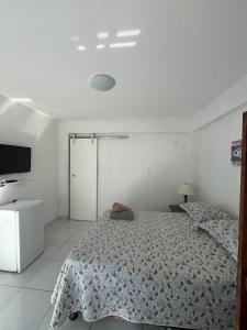 Suítes da Fátima房間的床