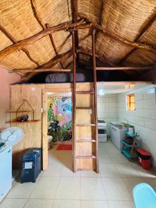 Ένα μπάνιο στο Cabañas Turi Lackar