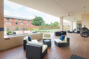 Area soggiorno di SpringHill Suites by Marriott Fort Worth Fossil Creek