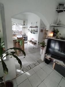 Kuchyň nebo kuchyňský kout v ubytování Casas cerro