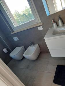 Koupelna v ubytování VILLA MILLEFIORI