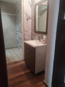 Koupelna v ubytování Mi casita de la suerte