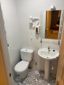 Koupelna v ubytování Hostal Oliver
