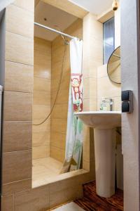 Koupelna v ubytování Peter Cottage