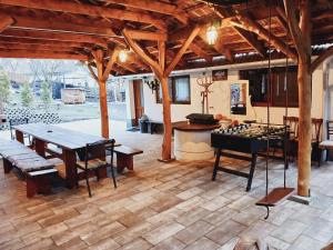 Posezení v ubytování Peter Cottage + 8 fotografií