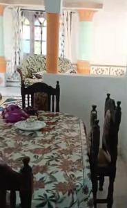 Posezení v ubytování Rembo House