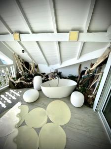 Et opholdsområde på Marina de Saint-François